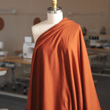 Trainers French Terry by Robert Kaufman in Sienna