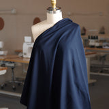 Trainers French Terry by Robert Kaufman in Navy