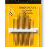 Embroidery/Crewel Needles Sizes 3-9 by John James