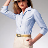 B6842 | Fold-Back Collar Shirt | Butterick | Palmer Pletsch