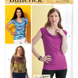 B6847 | Misses' Cowl-Neck Tops | Palmer Pletsch