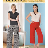 B6851 | Misses' No-Side-Seam Shorts, Capris & Pants | Butterick | Palmer Pletsch