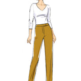 B6910 | Misses' Contour Band Pants | Butterick | Palmer Pletsch