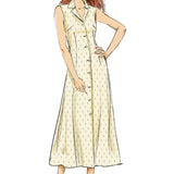B6974 | Misses' Shirt Dress with Sleeve Variations | Butterick | Palmer Pletsch