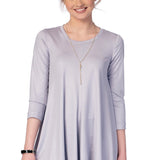 M7407 | Misses' Flared Knit Top and Dress | Melissa Watson