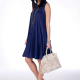 M7407 | Misses' Flared Knit Top and Dress | Melissa Watson