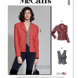 M8350 | Miesses' Blazer and Vest | Melissa Watson for Palmer Pletsch