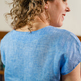 Verdun Woven T-Shirt | Liesl + Co