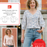 Geneva V-neck Blouse + Dress | Liesl + Co