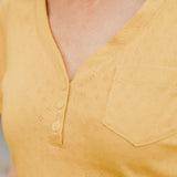 Strasbourg Henley Bodysuit + Top | Liesl + Co