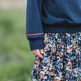 Ribbing by See You At Six in Oceana Blue | By The Half Yard