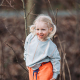 Verticals French Terry by See You At Six in Baby Blue | By The Half Yard