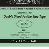 Extremely Fine Double Sided Fusible Stay Tape | SewkeysE by Emma Seabrooke