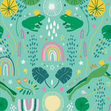 Rain or Shine by Art Gallery Fabrics in Frog Song Sunrise