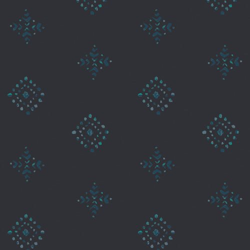 Aquarelle Rayon by Art Gallery Fabrics in Rhombastic Negative - Made Stitch Company