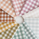Camp Ginghams by Fableism in Merit Pink