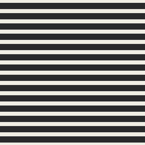 Knits Striped by Art Gallery Fabrics in Striped Alike Caviar - Made Stitch Company