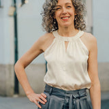 Liesl + Co | Sintra Halter Top + Dress - Made Stitch Company