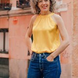 Liesl + Co | Sintra Halter Top + Dress - Made Stitch Company