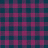 Porto Flannel Gingham by Robert Kaufman in Magenta