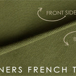 Trainers French Terry by Robert Kaufman in Navy - Made Stitch Company