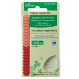 Flower Head Pins 20ct | Clover