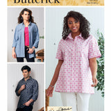 B6841 | Unisex Button-Down Shirt | Butterick | Palmer Pletsch