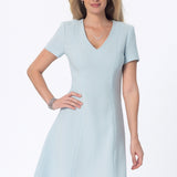 B6850 | Misses' Jewel or V-neck Fit & Flare Dresses | Palmer Pletsch