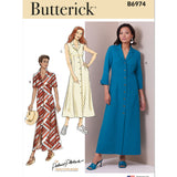 B6974 | Misses' Shirt Dress with Sleeve Variations | Butterick | Palmer Pletsch