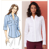 B7055 | Misses' Shirt with Princess Seams | Butterick | Palmer Pletsch (Tammie Pontsler) (Copy)