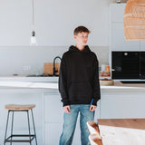 Solid Heavy French Terry by See You At Six in Black | By The Half Yard