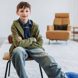 Solid Heavy French Terry by See You At Six in Peat Moss Green | By The Half Yard