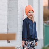 Solid French Terry by See You At Six in Oceana Blue | By The Half Yard