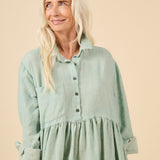 Jenna Button-up Shirt and Dress | Closet Core