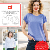 Verdun Woven T-Shirt | Liesl + Co