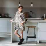 Linen Viscose by See You at Six in Permecube | By The Half Yard