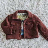 Quilted Knit by See You At Six in Rum Raisin Brown | By The Half Yard