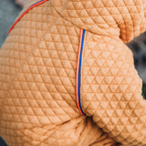 Quilted Pique Knit by See You At Six in Buckthorn Brown | By The Half Yard