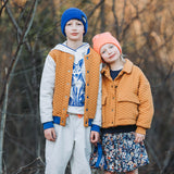 Quilted Pique Knit by See You At Six in Buckthorn Brown | By The Half Yard