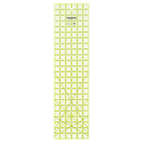 Omnigrip Neon Clear Gridded Ruler 24 in x 6 in by Omnigrid