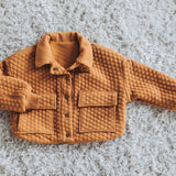 Heavy Ribbing by See You At Six in Buckthorn Brown | By The Half Yard