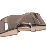 Side Release Buckle in Nickel 1 inch wide | StudioKat Designs