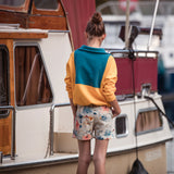 Solid Heavy French Terry by See You At Six in Lagoon Blue