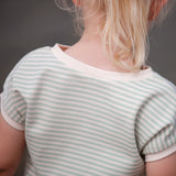 French Terry by See You At Six in Horizontals Whisper Beige