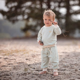 French Terry by See You At Six in Horizontals Whisper Beige