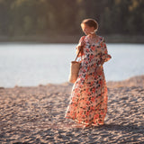 Linen Viscose by See You at Six in Misty Rose