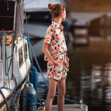 Linen Viscose by See You at Six in Misty Rose