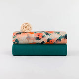 Ecovero Viscose Rayon Satin by See You At Six in Misty Rose