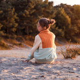 Quilted Knit by See You At Six in Autumn Maple Orange