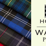 House of Wales Plaid by Robert Kaufman in Red